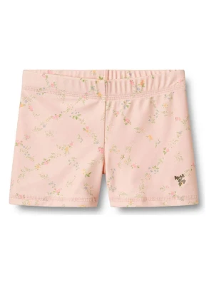 Wheat Kąpielówki "Niki" w kolorze jasnoróżowo-zielonym rozmiar: 152