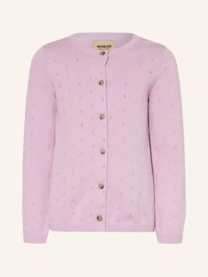 Wheat Kardigan lila
