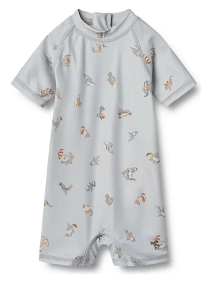 Wheat Kombinezon kąpielowy "Cas" w kolorze błękitnym rozmiar: 62