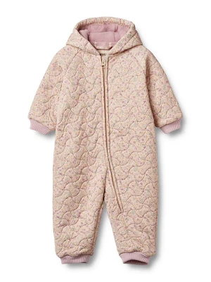 Wheat Kombinezon termiczny "Cuddle" w kolorze jasnoróżowym rozmiar: 86