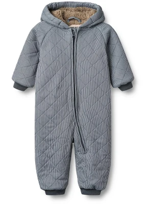 Wheat Kombinezon termiczny "Krammo" w kolorze niebieskim rozmiar: 74