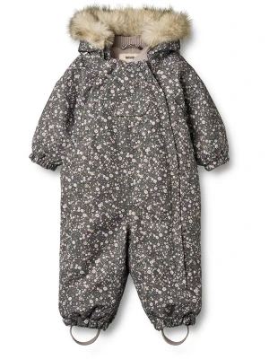 Wheat Kombinezon zimowy "Nickie" w kolorze antracytowym rozmiar: 80