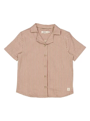 Wheat Koszula "Anker" w kolorze beżowo-jasnobrązowym rozmiar: 116