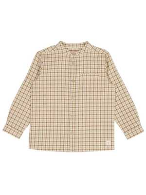 Wheat Koszula "Willum" w kolorze beżowo-jasnobrązowym rozmiar: 104