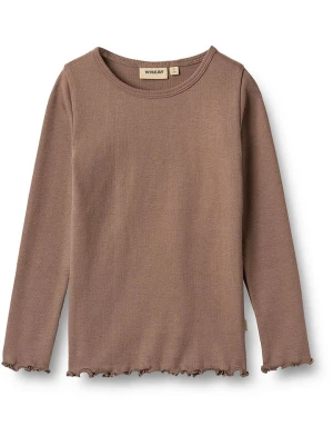 Wheat Koszulka "Ida" w kolorze brązowym rozmiar: 128
