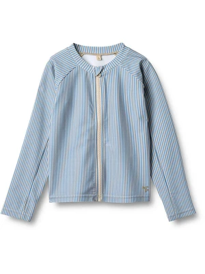 Wheat Koszulka kąpielowa "Ada" w kolorze niebiesko-białym rozmiar: 80