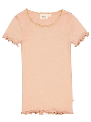 Wheat Koszulka "Lace" w kolorze jasnoróżowym rozmiar: 98