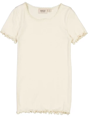 Wheat Koszulka "Lace" w kolorze kremowym rozmiar: 98