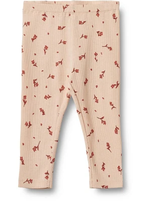 Wheat Legginsy "Jules" w kolorze beżowym rozmiar: 92
