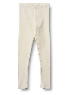 Wheat Legginsy "Jules" w kolorze kremowym rozmiar: 116
