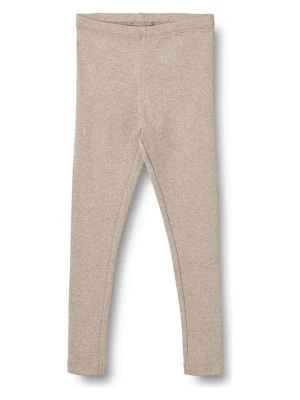 Wheat Legginsy "Maddy" w kolorze beżowym rozmiar: 110