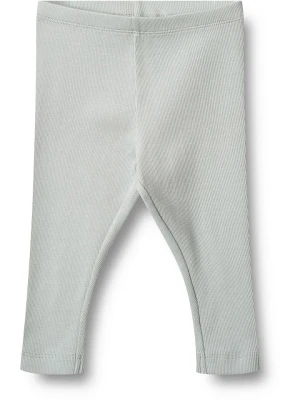 Wheat Legginsy "Maddy" w kolorze szarym rozmiar: 92