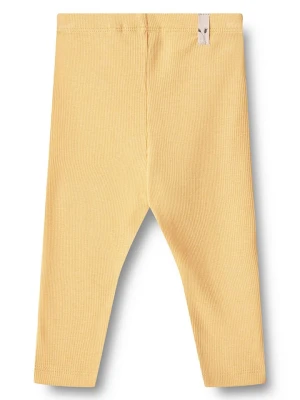 Wheat Legginsy "Maddy" w kolorze żółtym rozmiar: 56