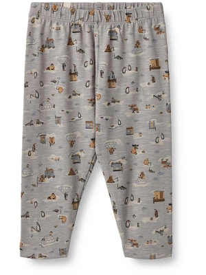 Wheat Legginsy "Silas" w kolorze szarym rozmiar: 62