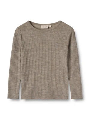 Wheat longsleeve z dodatkiem wełny dziecięcy