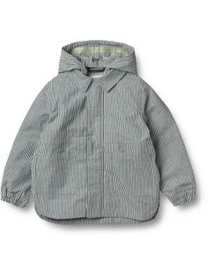 Wheat Parka "Leif" w kolorze antracytowo-białym rozmiar: 104