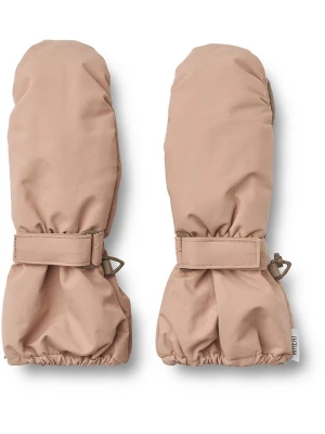 Wheat Rękawiczki funkcyjne w kolorze jasnoróżowym rozmiar: 140-152