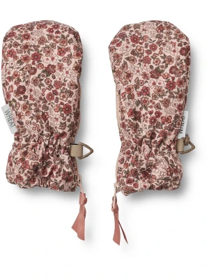 Wheat Rękawiczki funkcyjne "Zipper" w kolorze jasnoróżowym rozmiar: 50-68