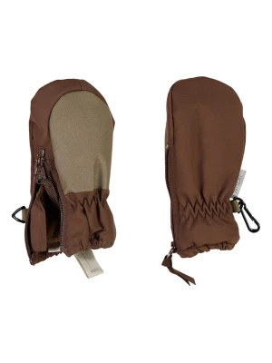 Wheat Rękawiczki "Zipper Tech" w kolorze bordowym rozmiar: 68-80
