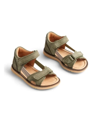 Wheat Sandały "Beka" w kolorze zielonym rozmiar: 25