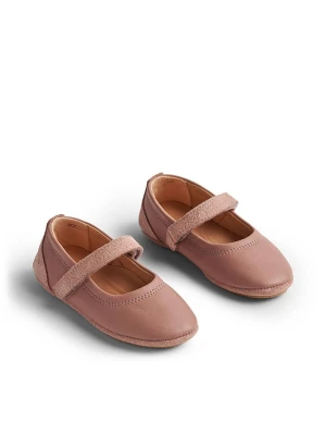 Wheat Skórzane baleriny "Nerea" w kolorze jasnoróżowym rozmiar: 33