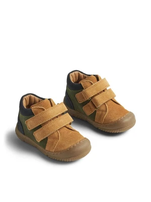 Wheat Skórzane botki "Ivalo" w kolorze oliwkowo-brązowym rozmiar: 25