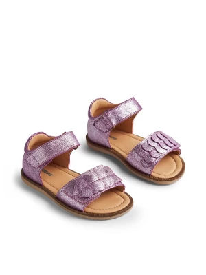 Wheat Skórzane sandały "Uma" w kolorze fioletowym rozmiar: 29