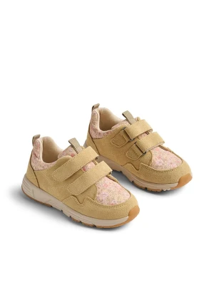 Wheat Skórzane sneakersy "Toney" w kolorze jasnoróżowo-żółtym rozmiar: 34