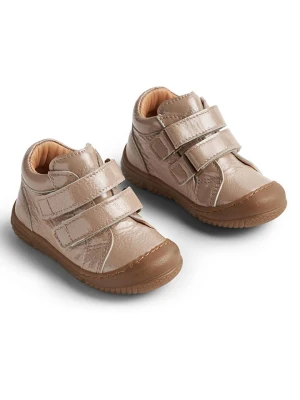 Wheat Skórzane sneakersy w kolorze beżowym rozmiar: 26