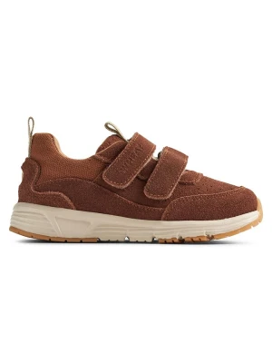Wheat Skórzane sneakersy w kolorze brązowym rozmiar: 29