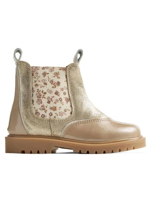 Wheat Skórzane sztyblety w kolorze złotym rozmiar: 34