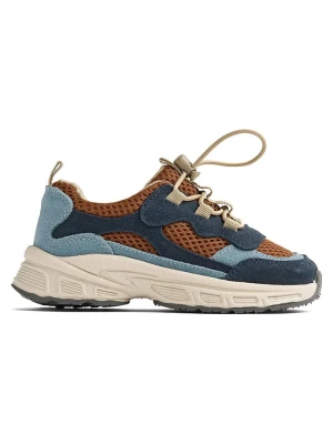 Wheat Sneakersy w kolorze granatowo-jasnobrązowym rozmiar: 28