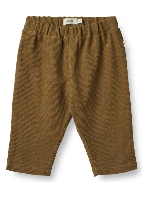 Wheat Spodnie "Aiden" w kolorze brązowym rozmiar: 74