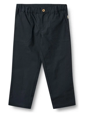 Wheat Spodnie chino "Egon" w kolorze granatowym rozmiar: 122