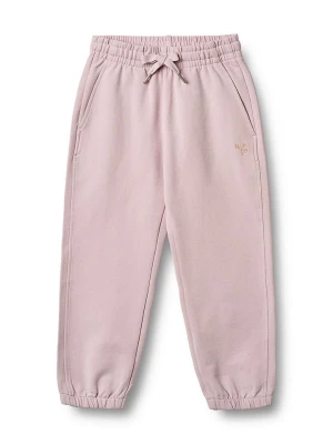 Wheat Spodnie dresowe "Cruz" w kolorze jasnoróżowym rozmiar: 110
