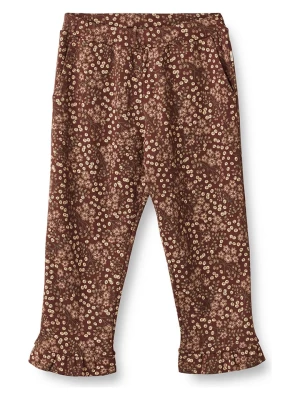 Wheat Spodnie "Hermine" w kolorze brązowym rozmiar: 110