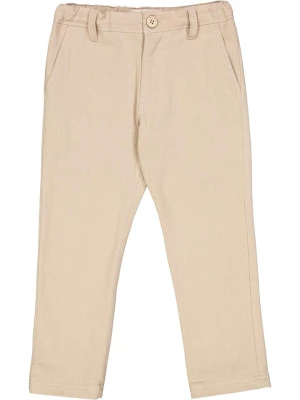 Wheat Spodnie "Ib" w kolorze beżowym rozmiar: 104