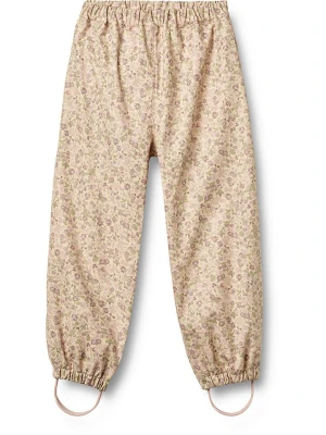 Wheat Spodnie przeciwdeszczowe "Olo" w kolorze beżowym rozmiar: 98