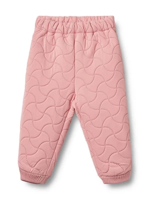 Wheat Spodnie termiczne "Alex" w kolorze jasnoróżowym rozmiar: 92