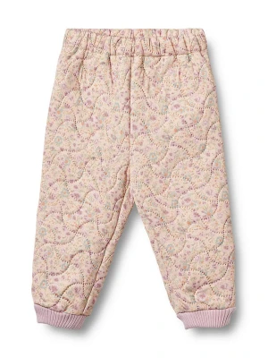 Wheat Spodnie termiczne "Alex" w kolorze jasnoróżowym rozmiar: 80