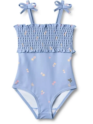 Wheat Strój kąpielowy "Selma" w kolorze błękitnym rozmiar: 98