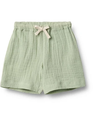 Wheat Szorty "Atlasz" w kolorze miętowym rozmiar: 104
