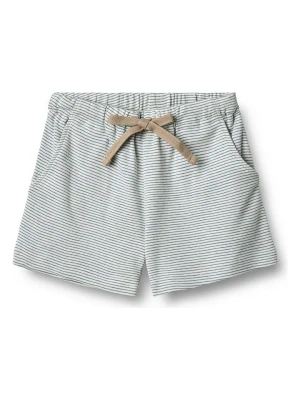 Wheat Szorty "Kalle" w kolorze biało-niebieskim rozmiar: 152