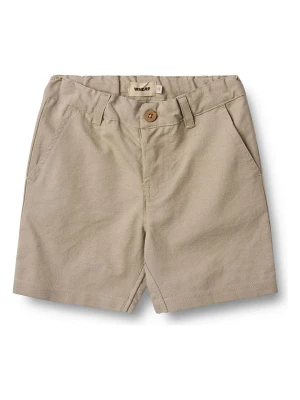 Wheat Szorty "Mogens" w kolorze beżowym rozmiar: 122