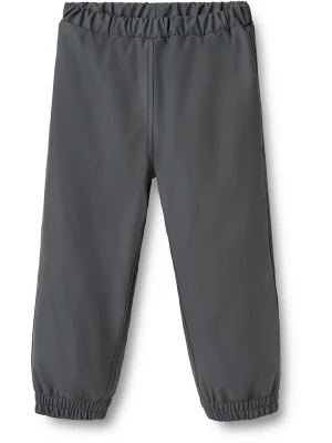 Wheat Termiczne spodnie przeciwdeszczowe "Um" w kolorze antracytowym rozmiar: 98