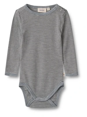 Wheat Wełniane body ''Lucca'' w kolorze granatowym rozmiar: 86