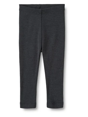 Wheat Wełniane legginsy ''Algi'' w kolorze granatowym rozmiar: 50