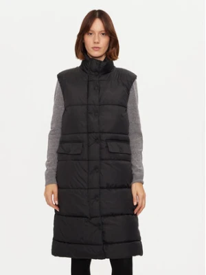 Whistler Bezrękawnik Amaretto W Long Puffer W234602 Czarny Regular Fit