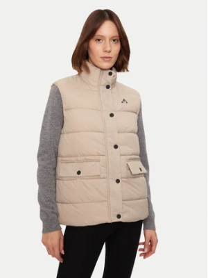 Whistler Bezrękawnik Amaretto W Puffer W244079 Beżowy Regular Fit