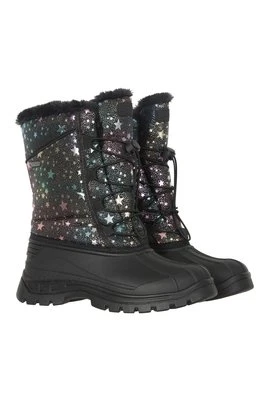 Whistler — dziecięce buty zimowe z nadrukiem - Charcoal Mountain Warehouse